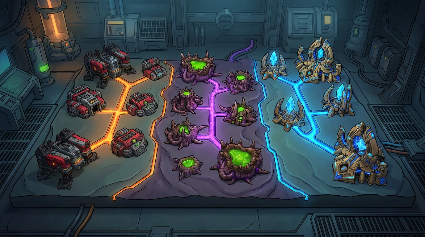 Laboratorio de build orders de StarCraft II