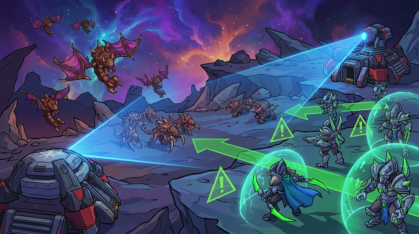 Matriz de counters de StarCraft II