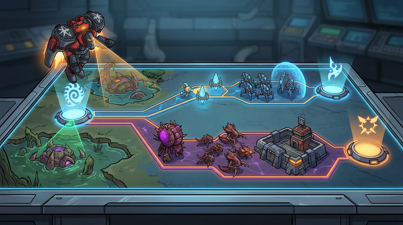 Árboles de decisión de scouting de StarCraft II