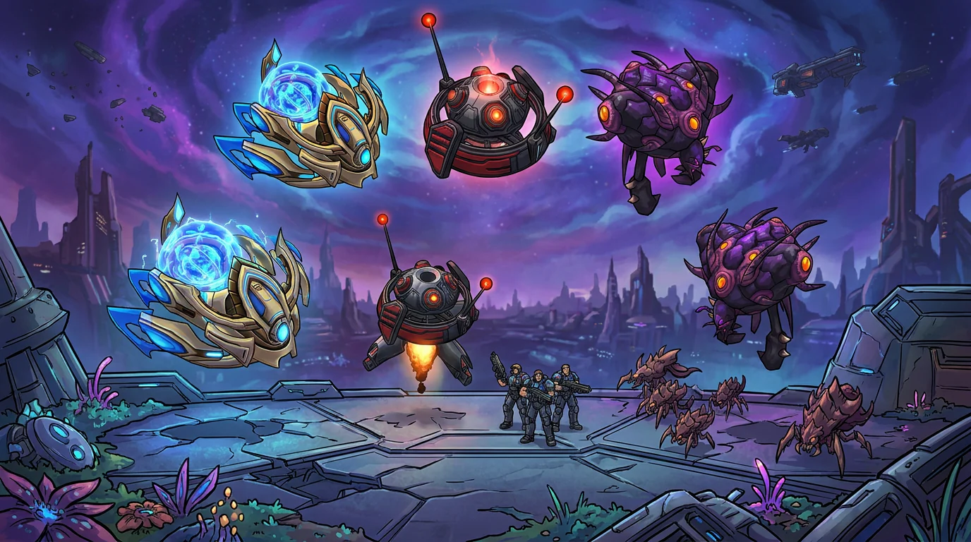 Entrenamiento y quiz de StarCraft II