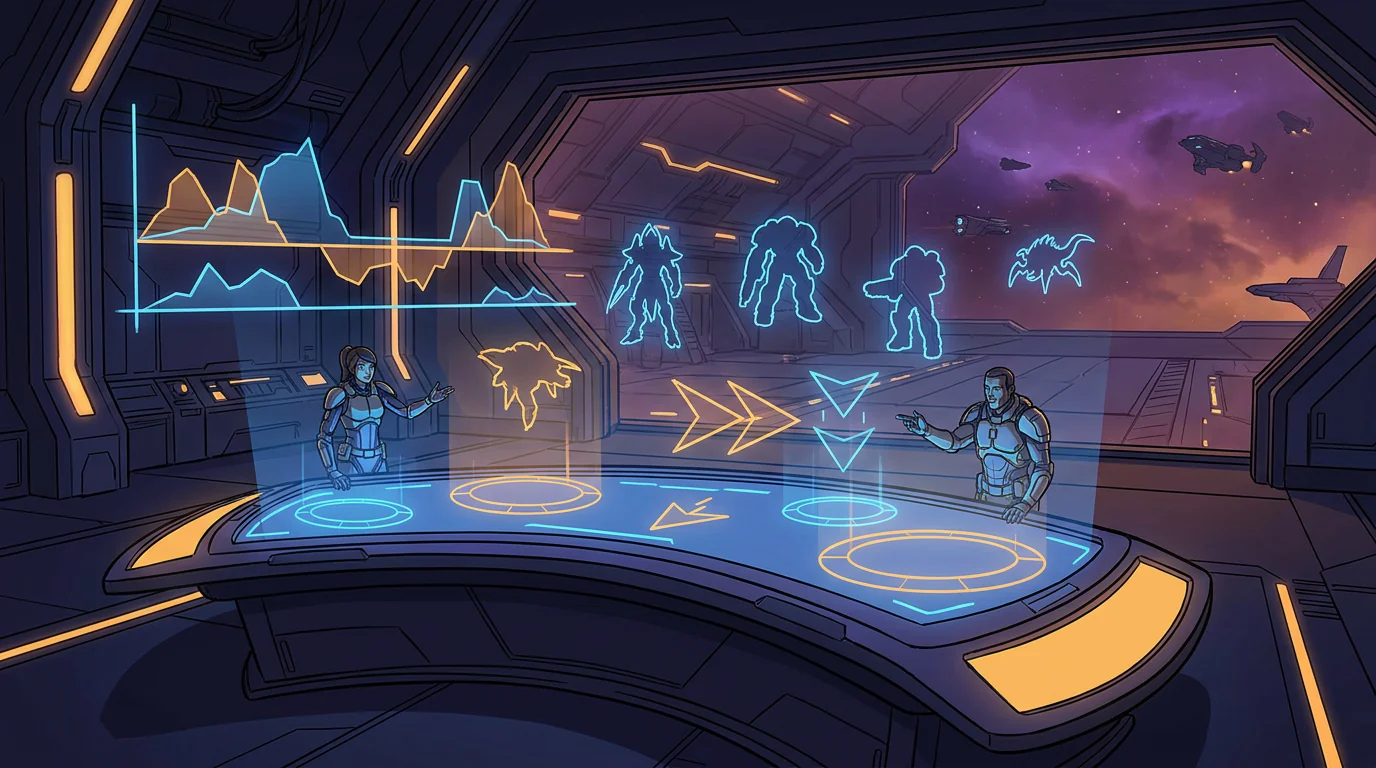 Estación táctica de análisis de replays de StarCraft II