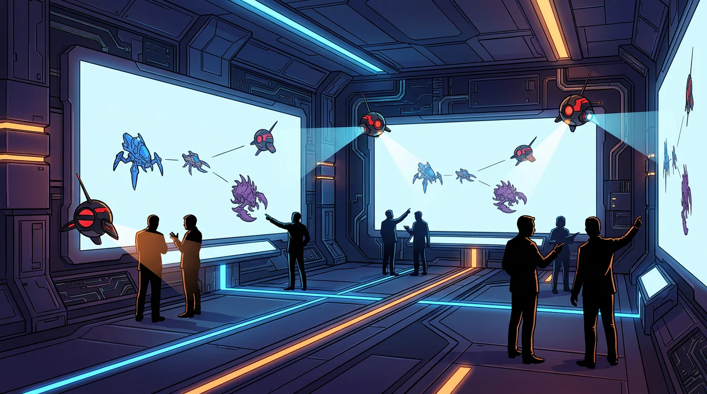 Sala de análisis de VODs de StarCraft II